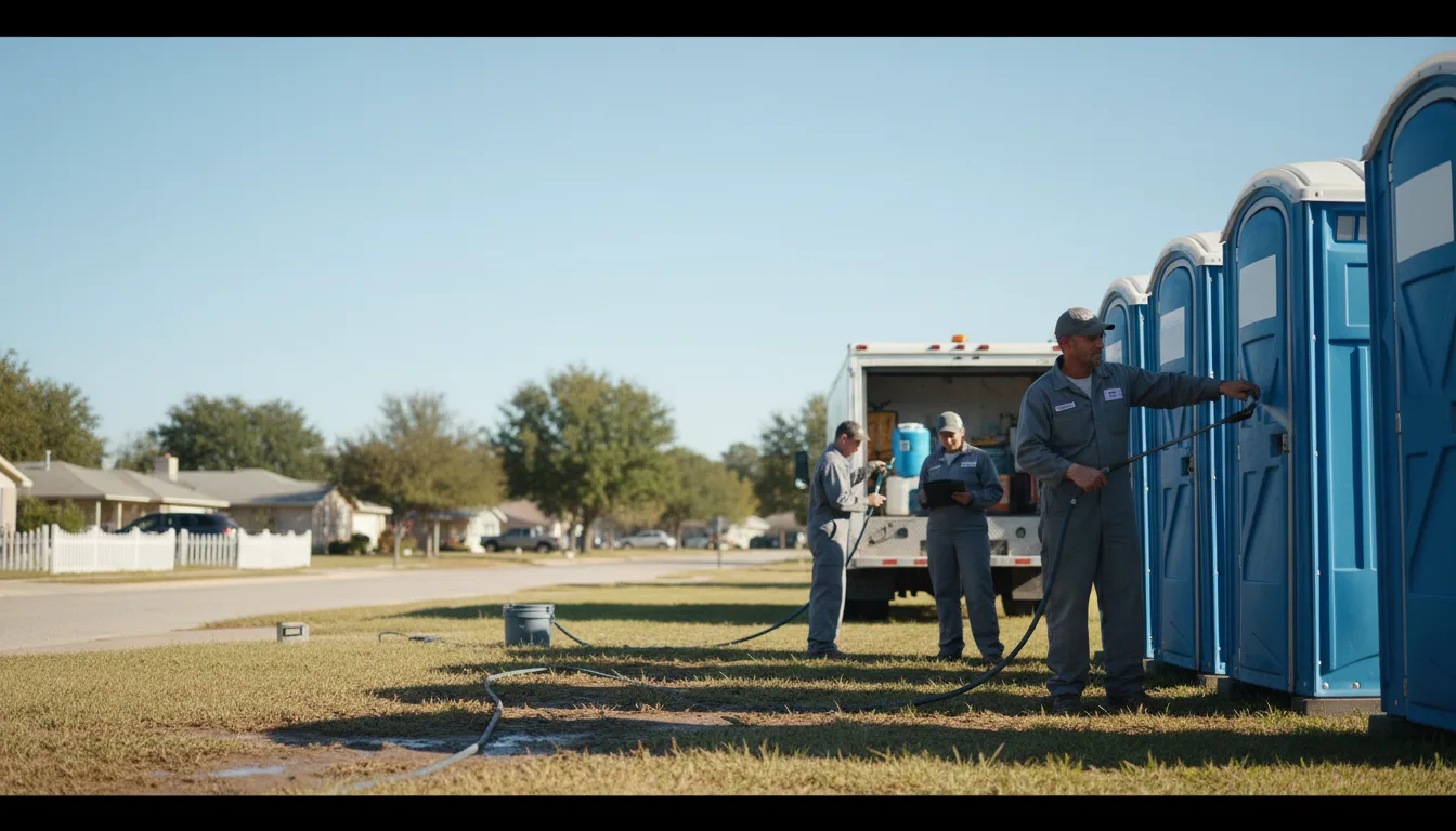 Long-Term Portable Toilet Rental in Greenview, IL near me